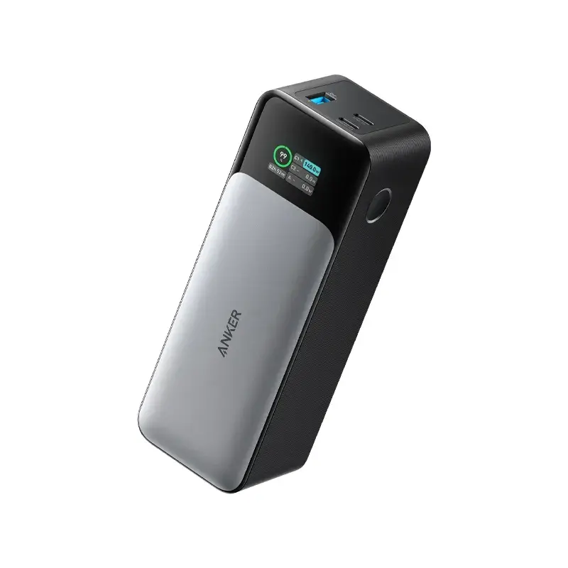 پاوربانک انکر مدل Anker 737 Power Bank (PowerCore 24K)-A1289011 ظرفیت 24000 میلی‌آمپرساعت